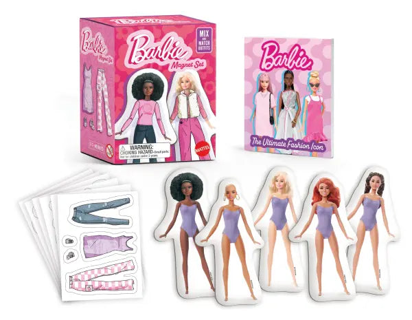 Barbie Magnet Set: Mix-and-Match Outfits!