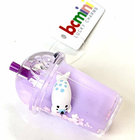 12045 Sea Life Drink Key Charm With Key Ring. 6 Assorted Designs.