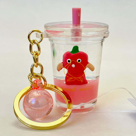 Fruit Boba Floaty Key Charm 