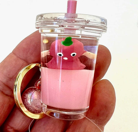 Fruit Boba Floaty Key Charm 