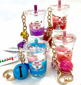 Peach Milk Floaty Key Charm 