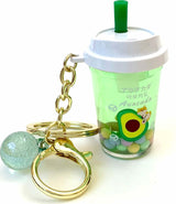 Fruit Boba Floaty Key Charm 