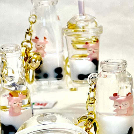Snow Deer Floaty Assortment Key Charm (assorted)