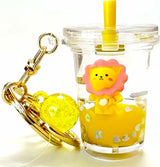 Zoo Animal Boba Floaty Key Charm 
