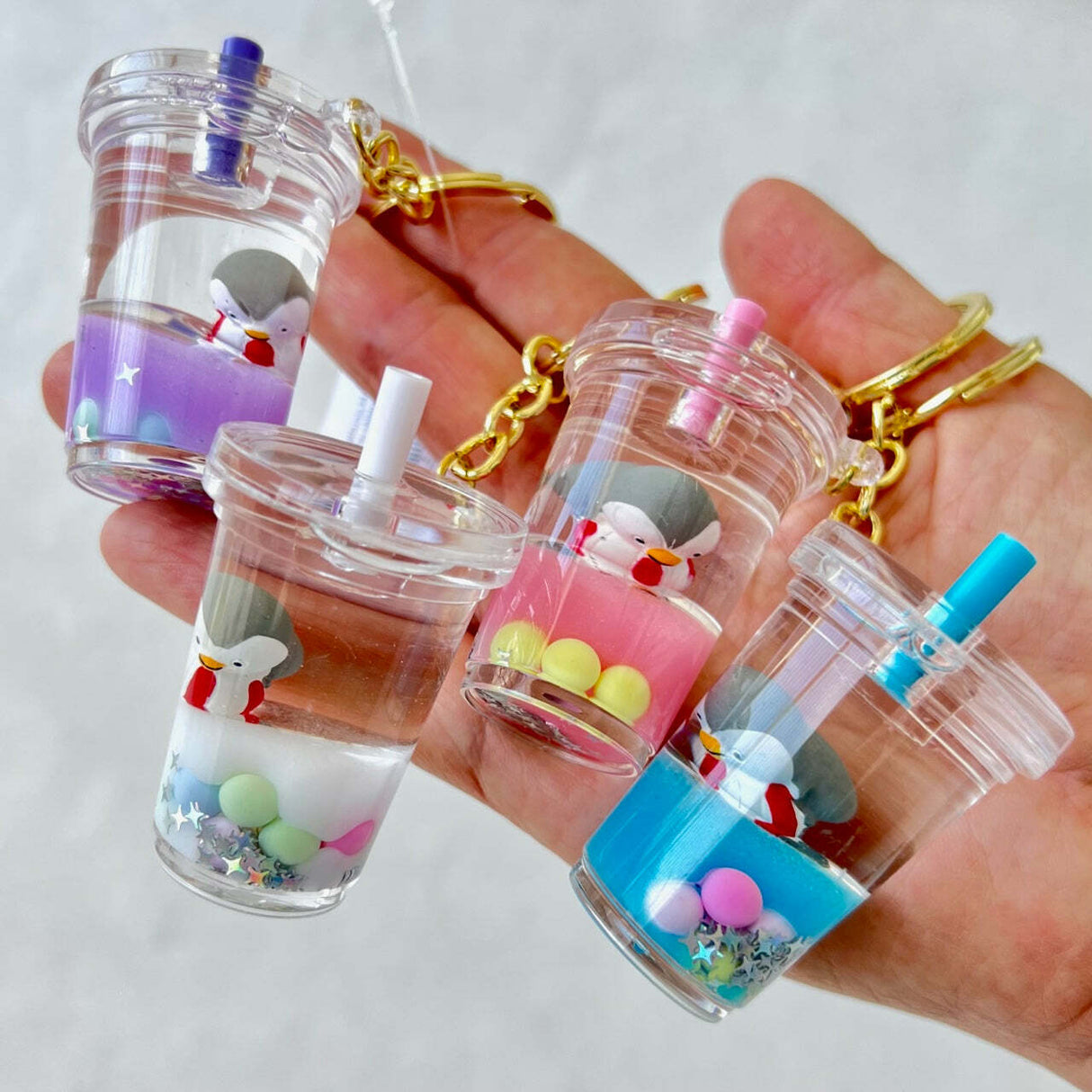 Penguin Floaty Key Charm (assorted)