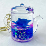 Blue Dolphin Combo Floaty Key Charm 
