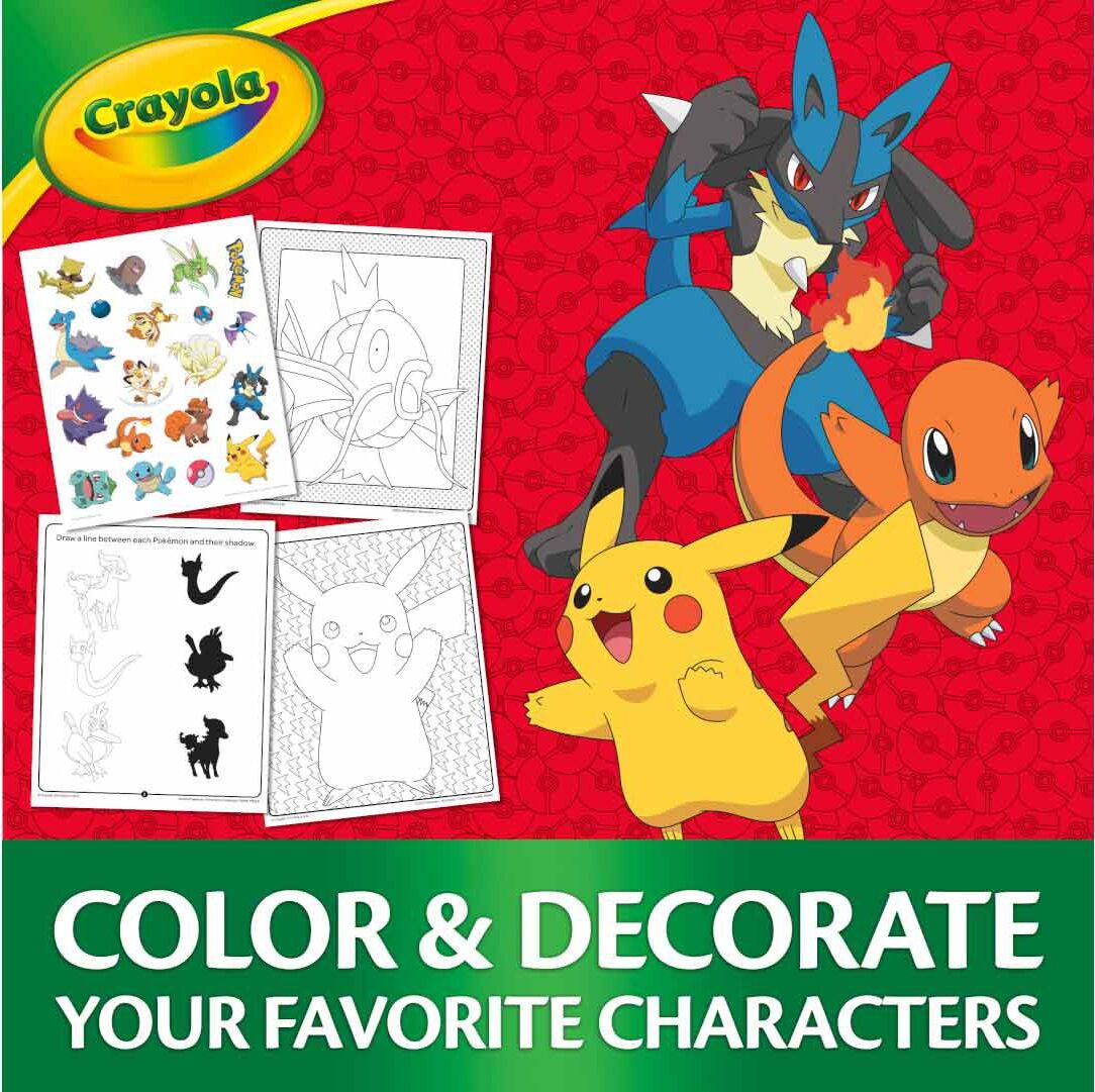 Color & Sticker Activity Set, Pokemon