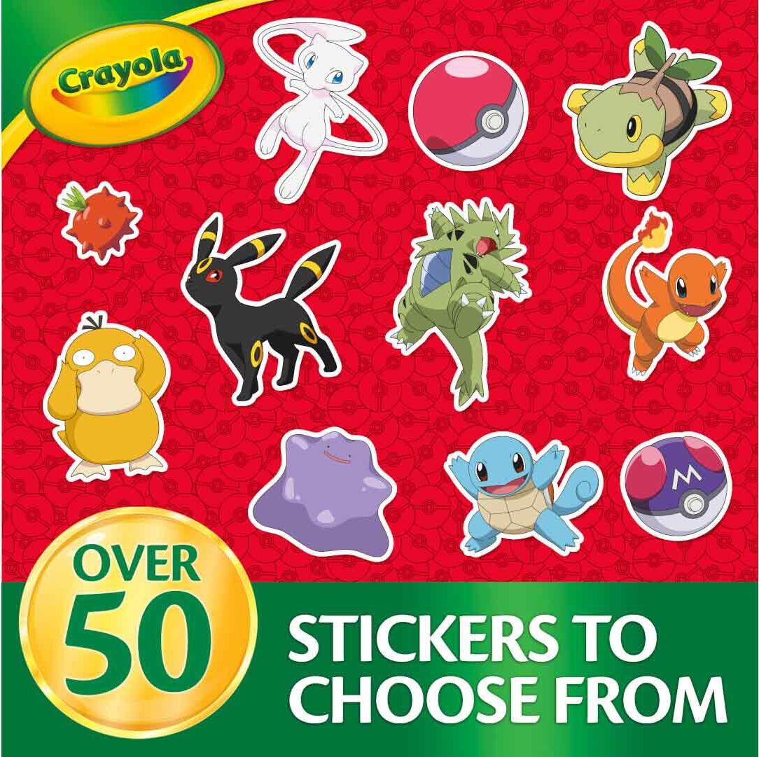 Color & Sticker Activity Set, Pokemon