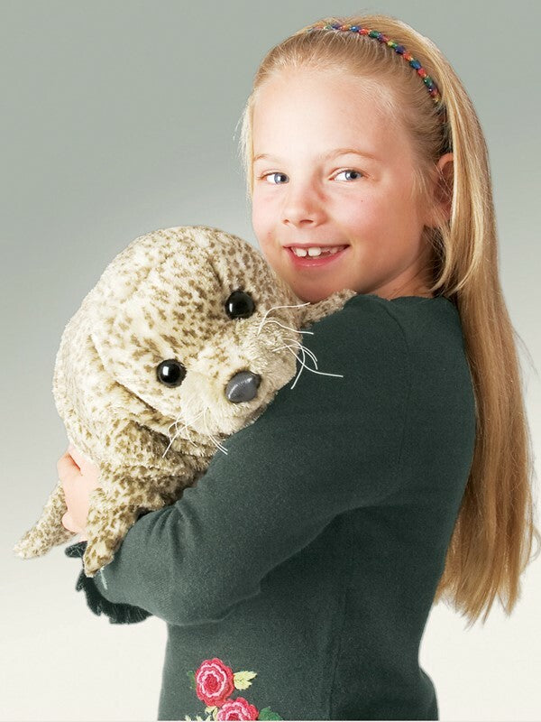 Seal, Harbor Hand Puppet – Geppetto's Toys