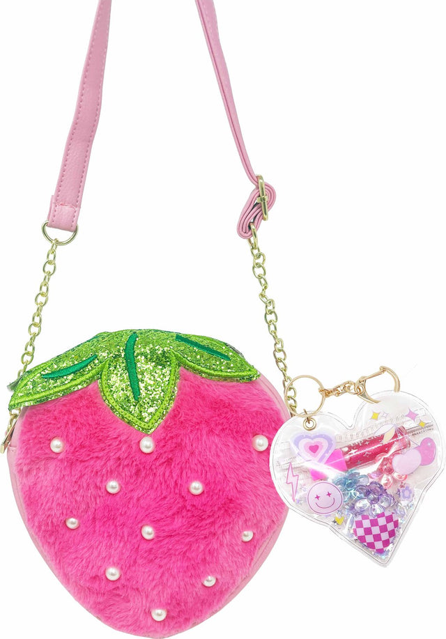 Sweet Heart Crossbody, Strawberry