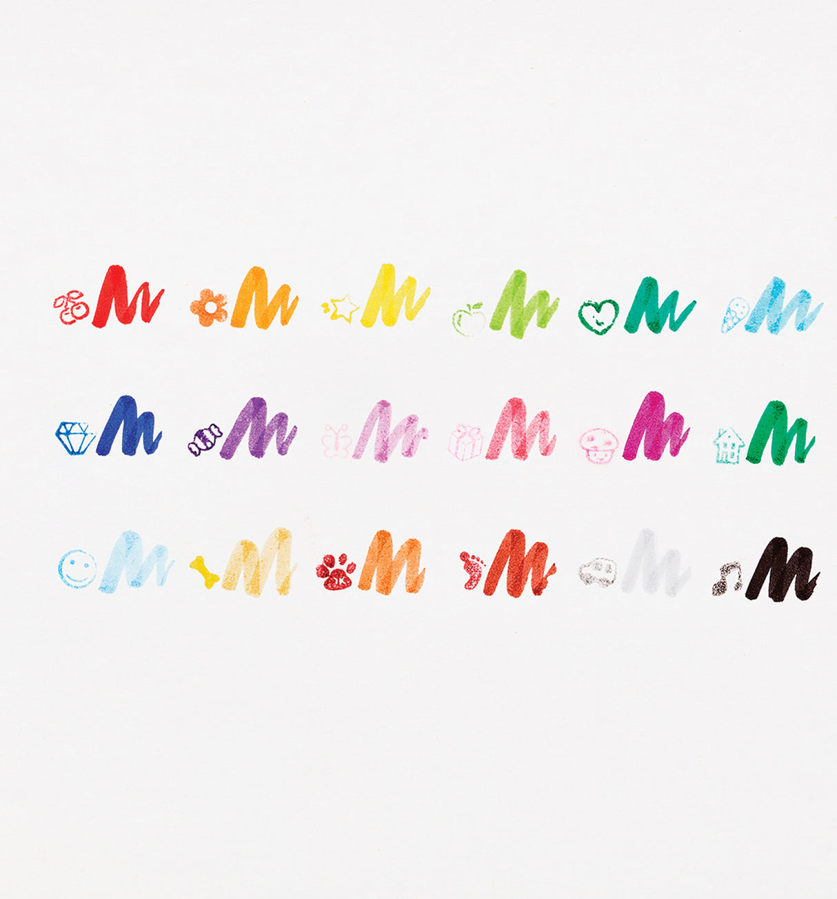 Stampables Double Ended Stamp Markers - Set of 18