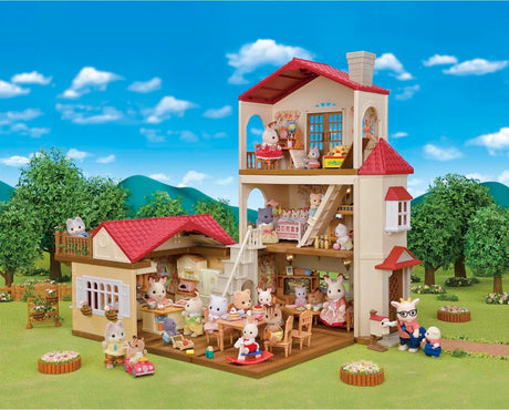 Calico Critters Red Roof Country Home Gift Set-Secret Attic Playroom