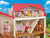 Calico Critters Red Roof Country Home Gift Set-Secret Attic Playroom