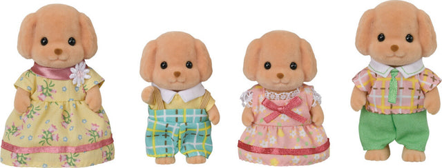 Calico Critters Toy Poodle Family