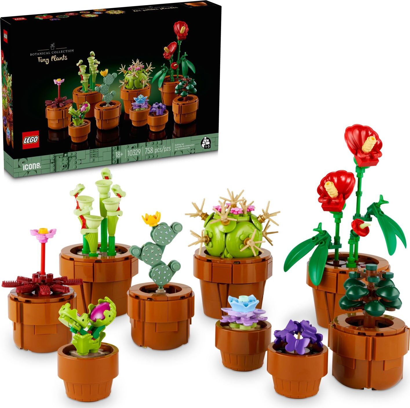 LEGO® Icons: Tiny Plants – Geppetto's Toys