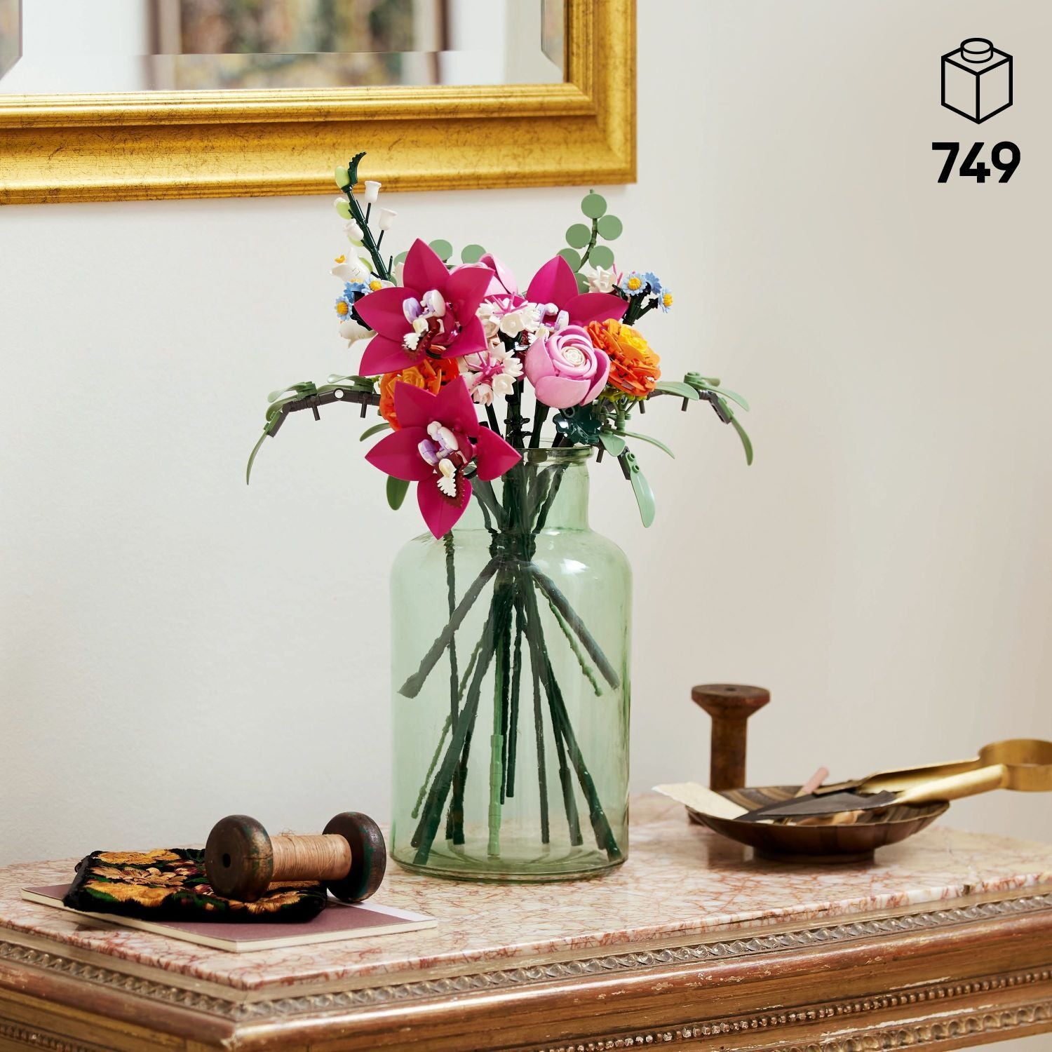 LEGO Botanicals: Pretty Pink Flower Bouquet – Geppetto's Toys