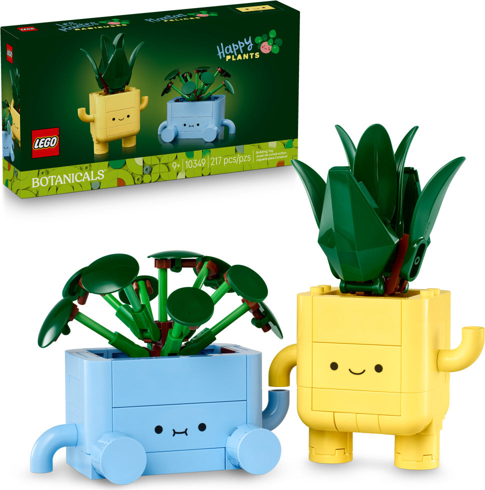 LEGO BOTANICALS Happy Plants – Geppetto's Toys