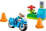 LEGO DUPLO Town: Blue Police Motorcycle