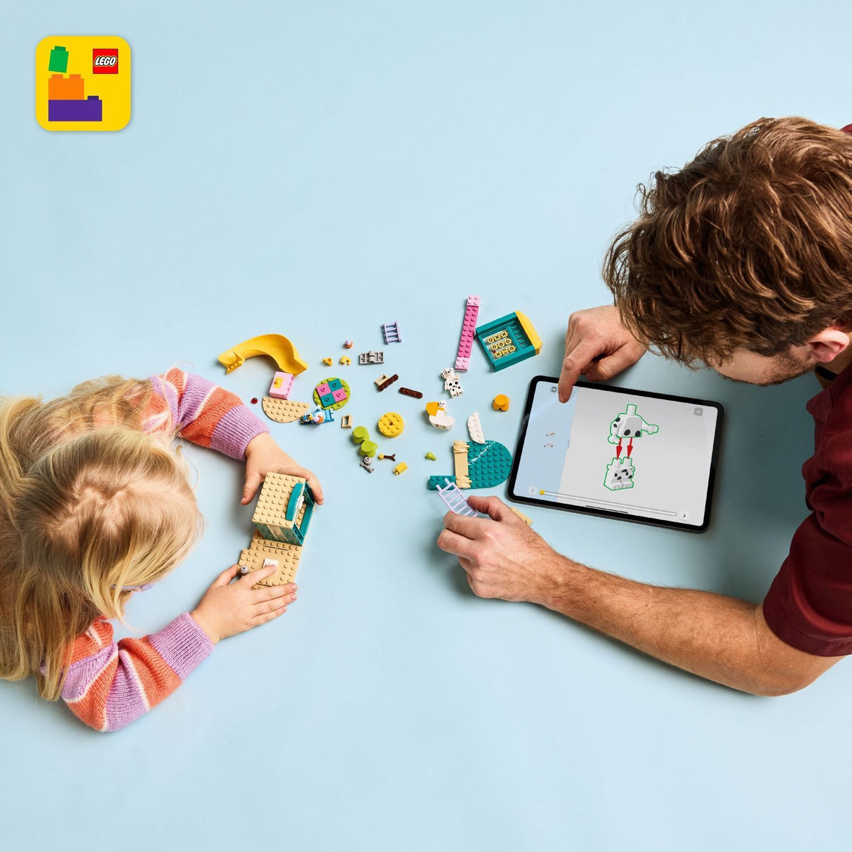 LEGO Bluey: Playground Fun with Bluey and Chloe