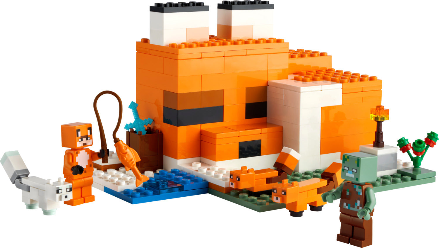 LEGO Minecraft: The Fox Lodge – Geppetto's Toys
