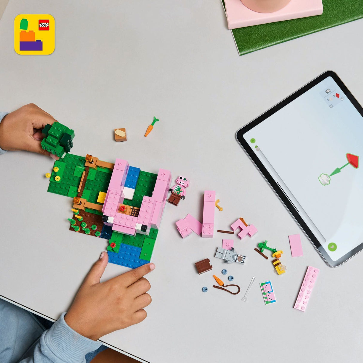 LEGO Minecraft: The Baby Pig House