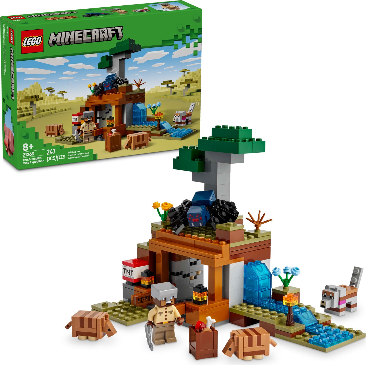 LEGO Minecraft: The Armadillo Mine Expedition – Geppetto's Toys
