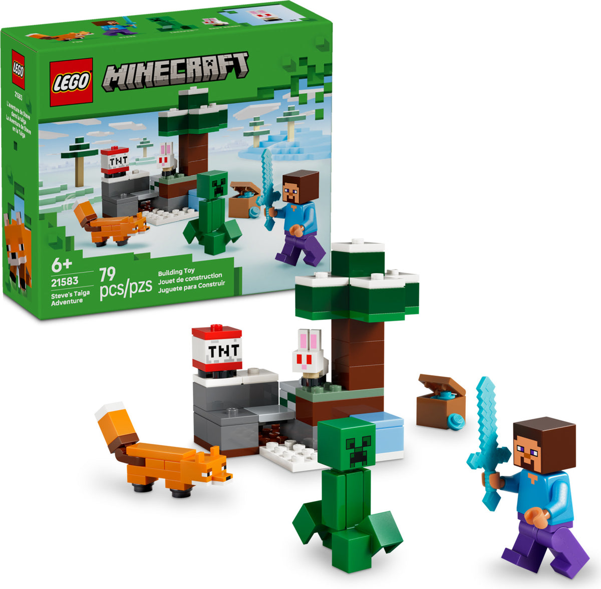 LEGO Minecraft: Steve's Taiga Adventure