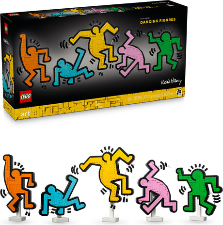 LEGO ART: Keith Haring – Dancing Figures
