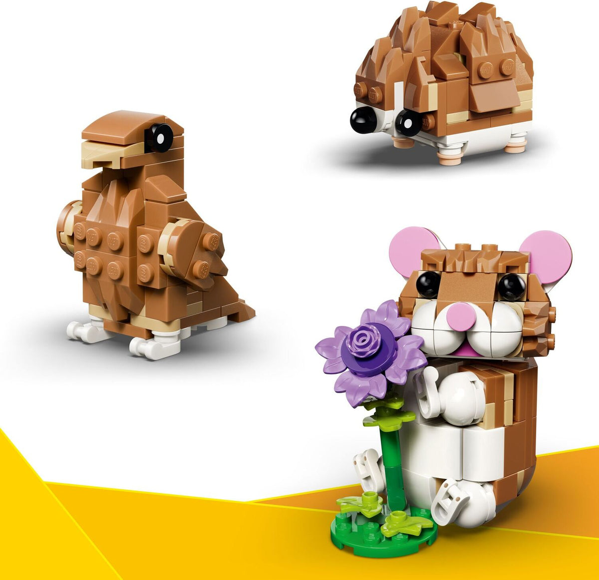 LEGO Creator: Cute Hamster with a Flower