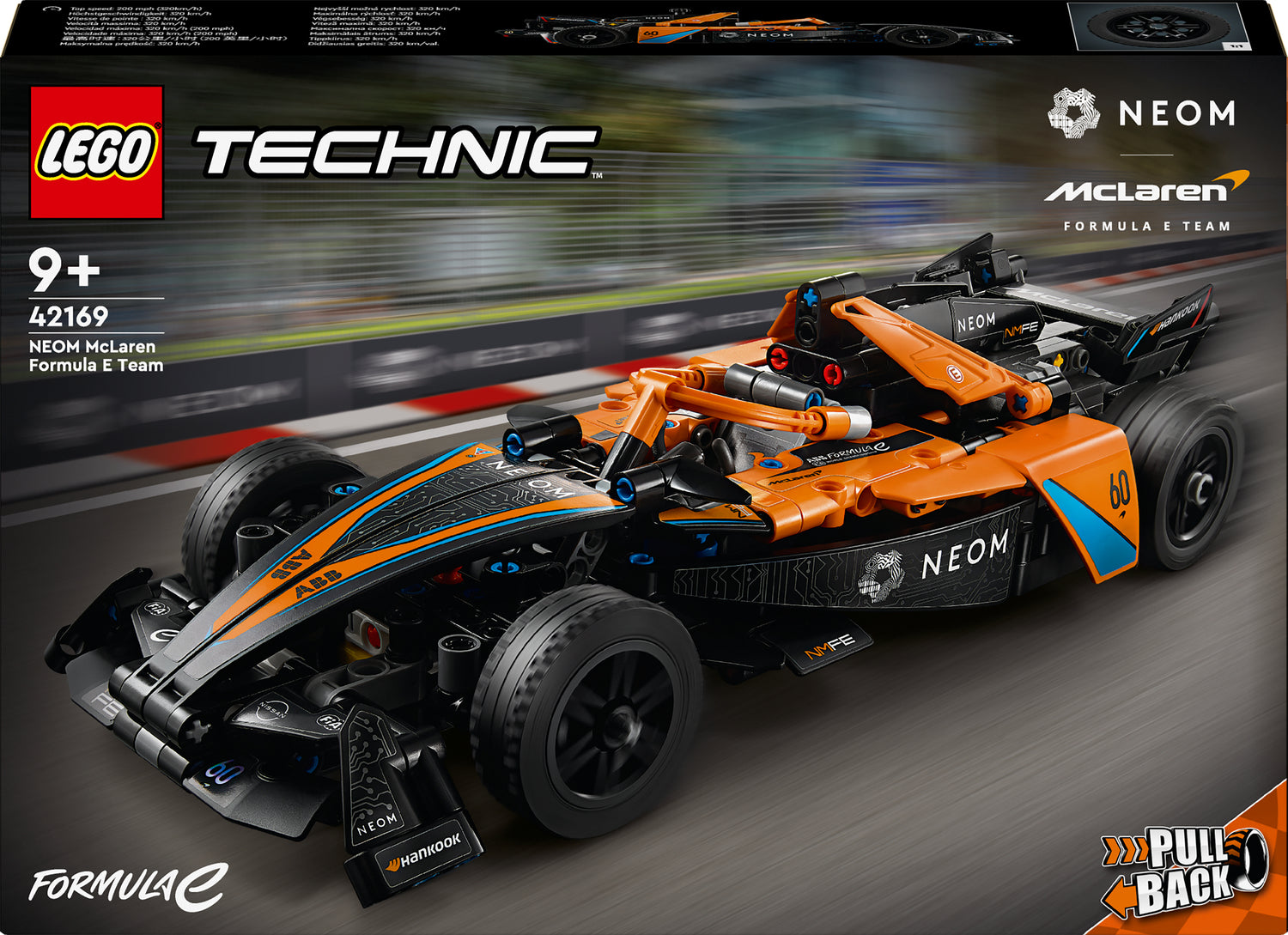 LEGO Technic NEOM McLaren Formula E Race Car – Geppetto's Toys