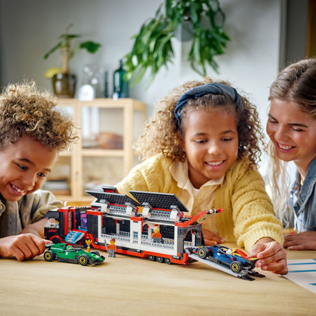 LEGO City Formula 1: F1® Truck with RB20 & AMR24 F1® Cars