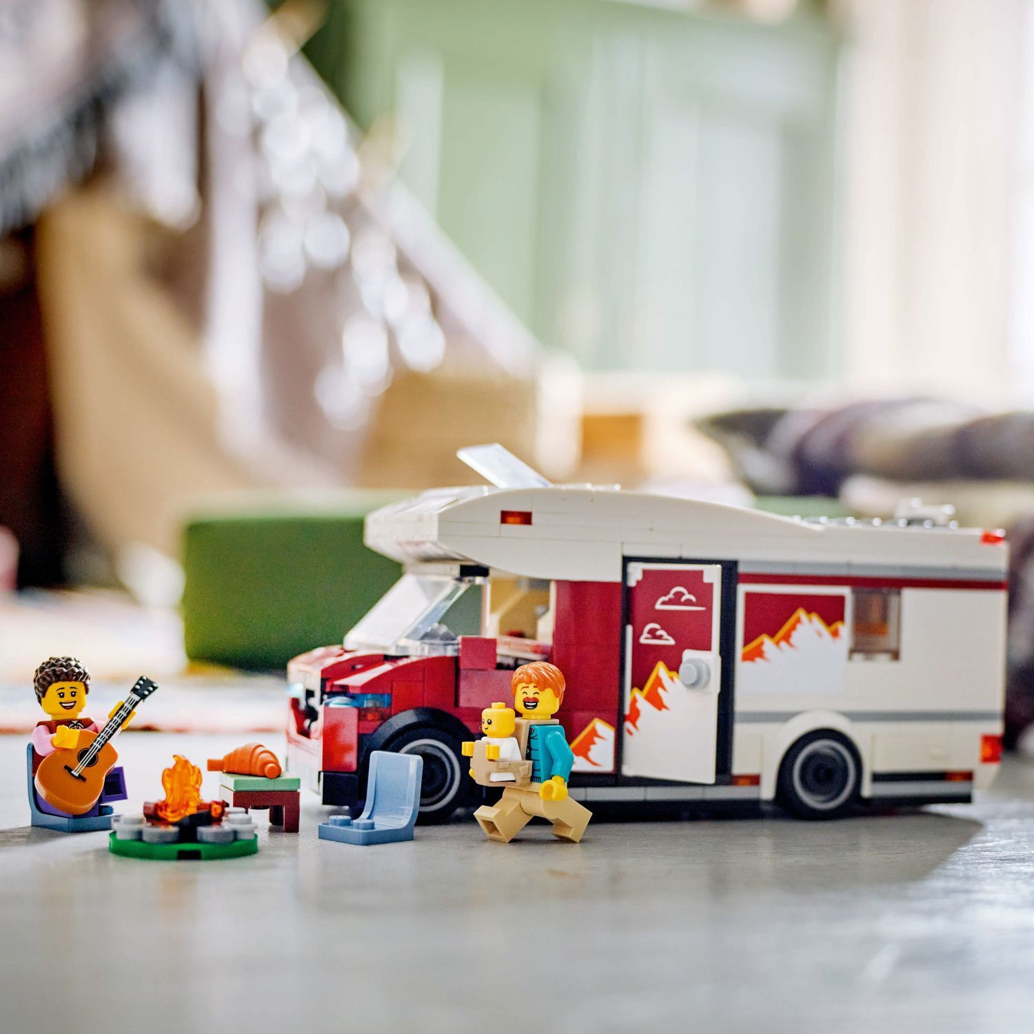 lego camping LEGO City 60454 Holiday Adventure Camper Van