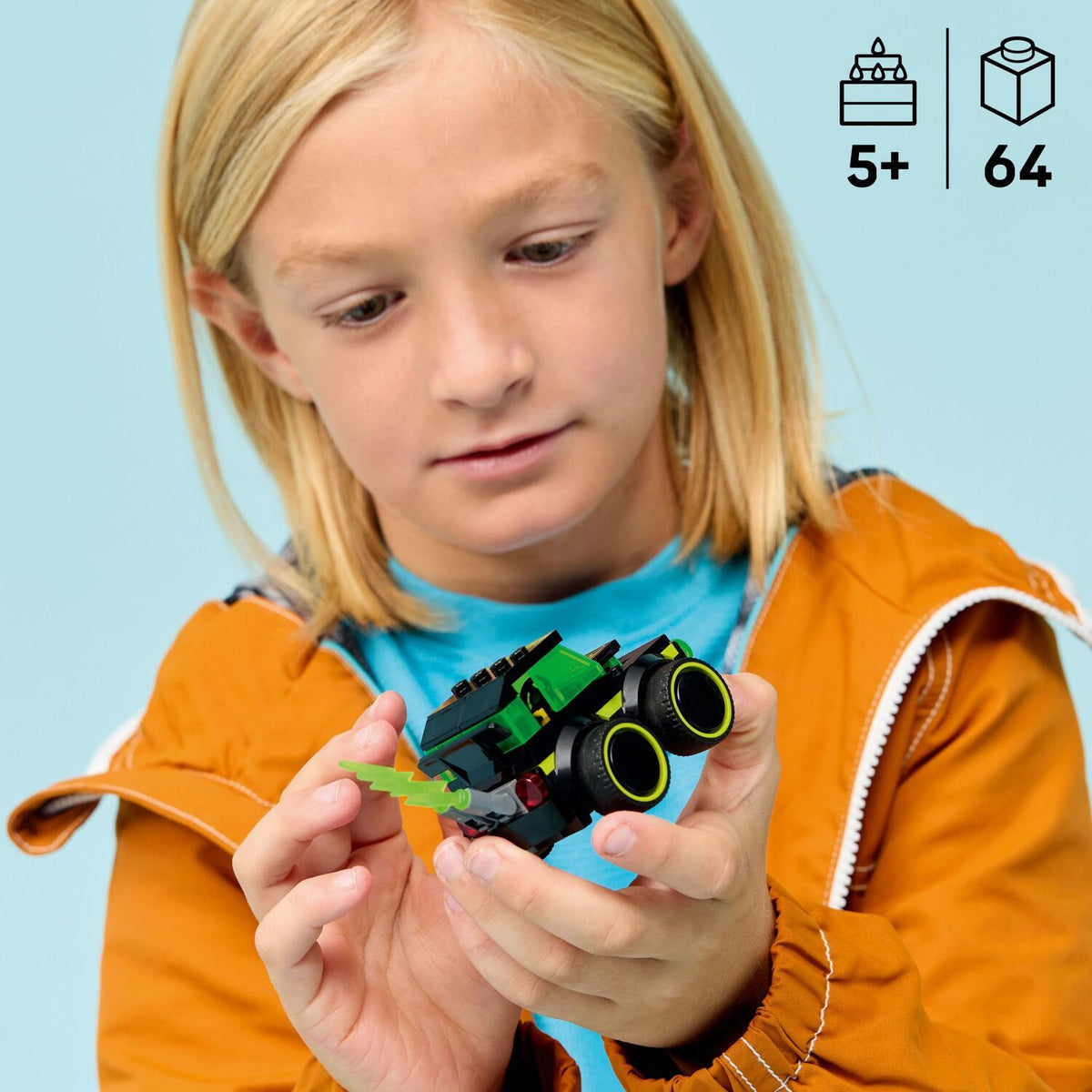 LEGO City Brick Rides: Rides – Gaming Race Car
