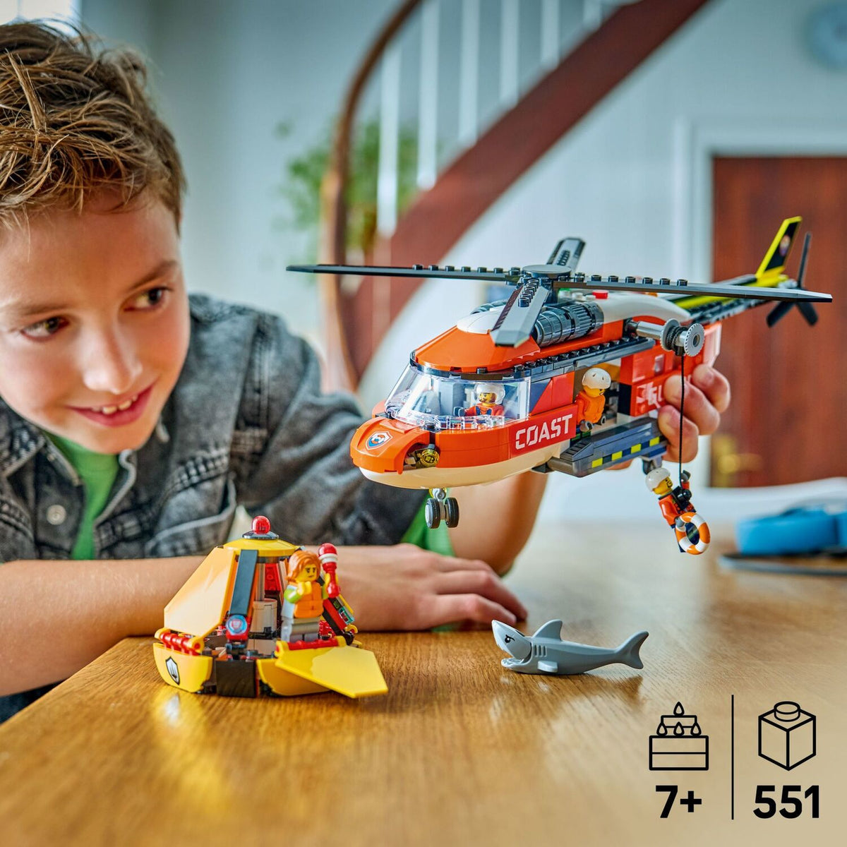 LEGO City Exploration: Coast Guard Helicopter – Geppetto's Toys