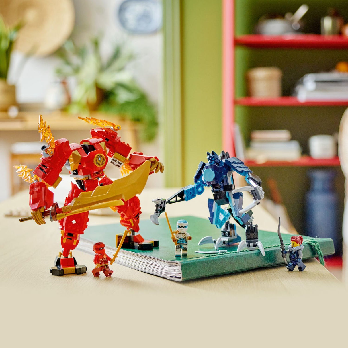 LEGO® NINJAGO® Kais Elemental Fire Mech