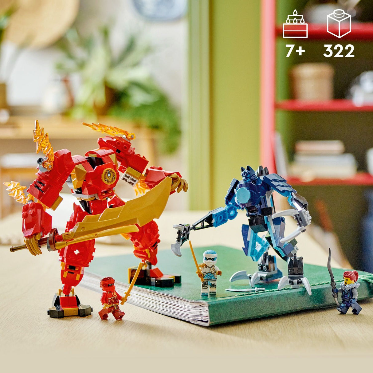 LEGO® NINJAGO® Kais Elemental Fire Mech