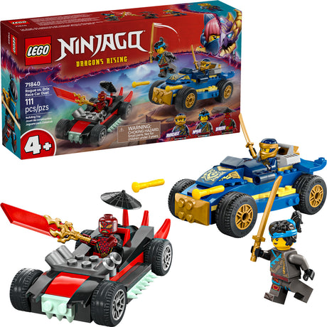 LEGO Ninjago: Rogue vs. Drix Race Car Duel