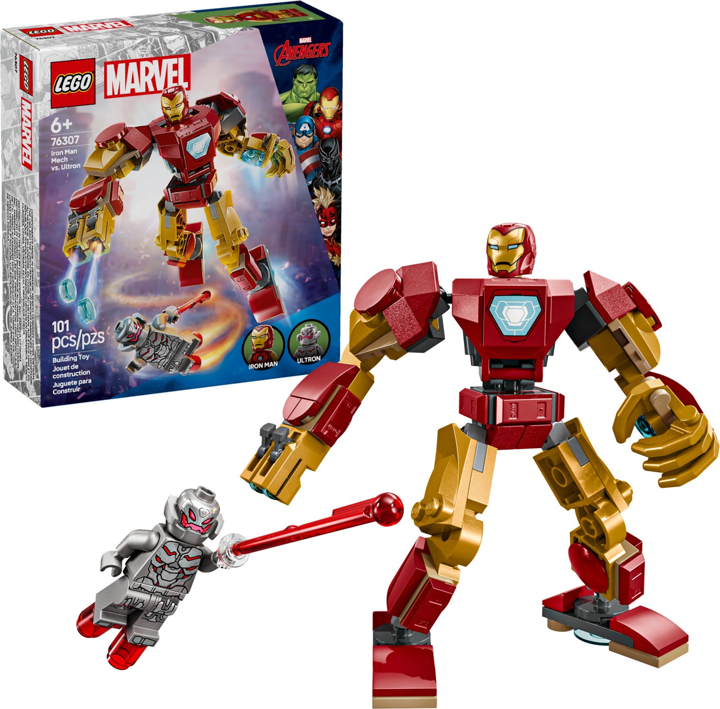 LEGO Super Heroes Marvel: Iron Man Mech Ultron – Geppetto's Toys