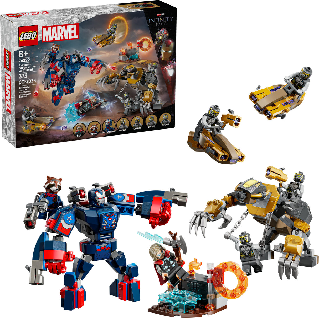 LEGO Super Heroes Marvel: Avengers: Endgame Thor vs. Chitauri