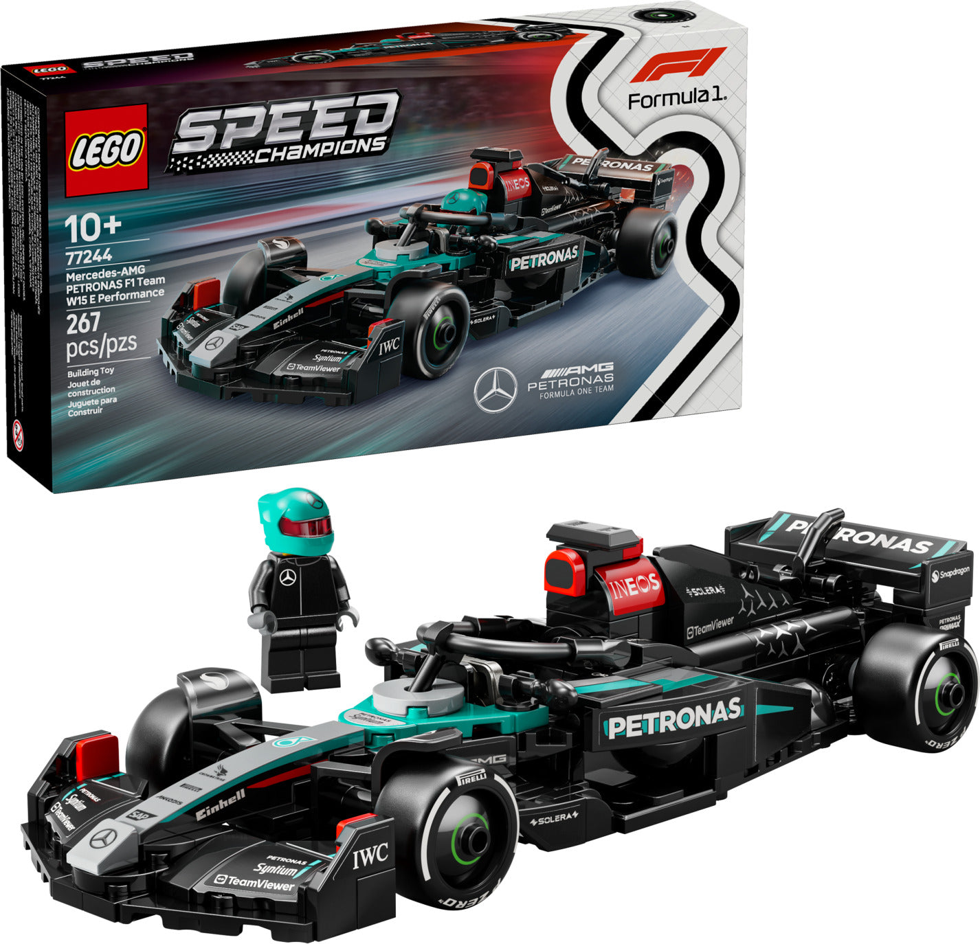 LEGO Speed Champions: Mercedes-AMG F1� W15 Race Car � Geppetto's Toys