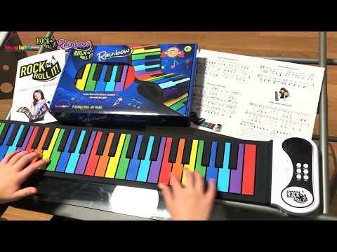 Rock N Roll It! Rainbow Piano