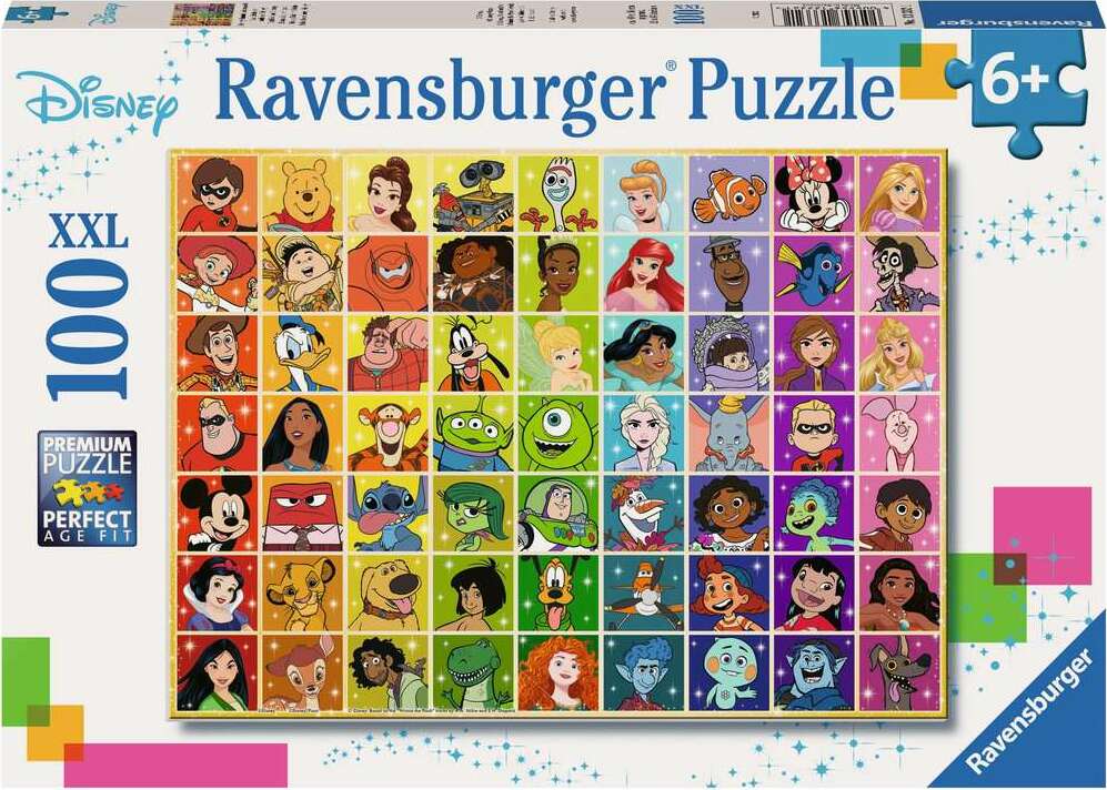 Disney Color Palette (100 Piece Puzzle) – Geppetto's Toys