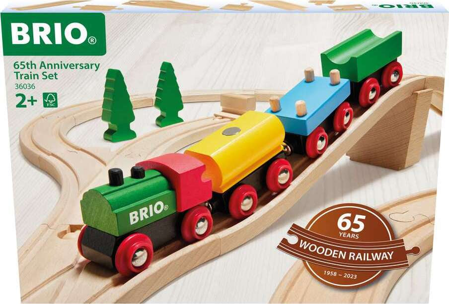 BRIO Classic – 65th Anniversary Train Set – Geppetto's Toys