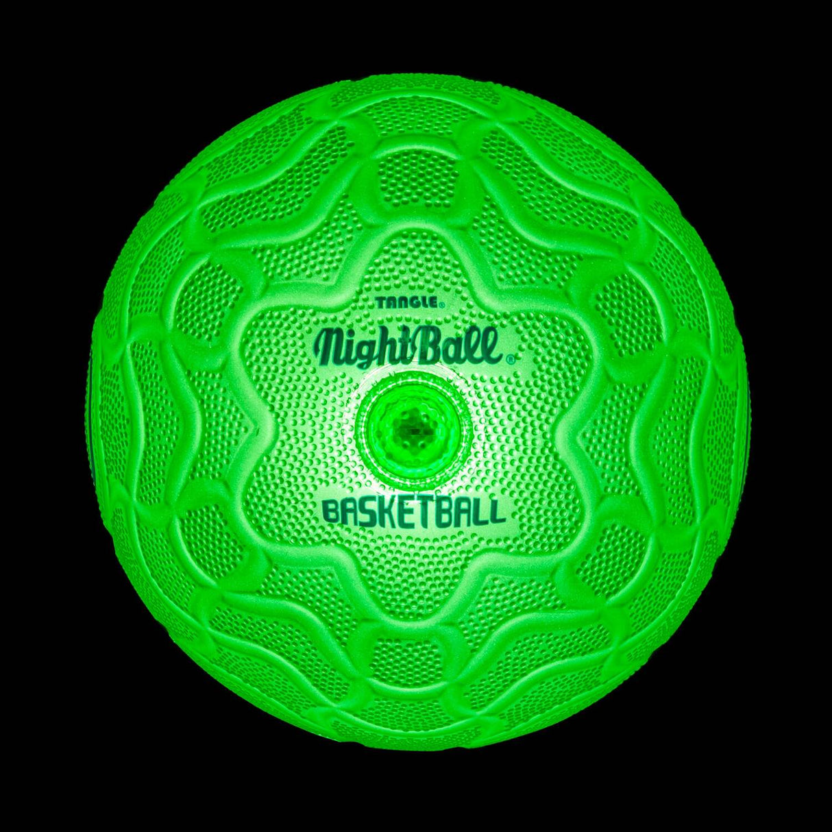 Tangle NightBall Basketball - GREEN