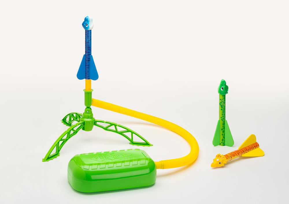 ロッド SAURUS G.T-POPPING82 The Original Stomp Rocket Dino-Soar Rockets – Geppetto's Toys