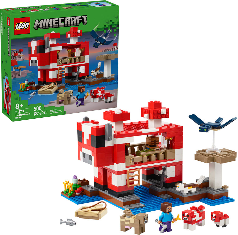 LEGO MINECRAFT The Mooshroom House