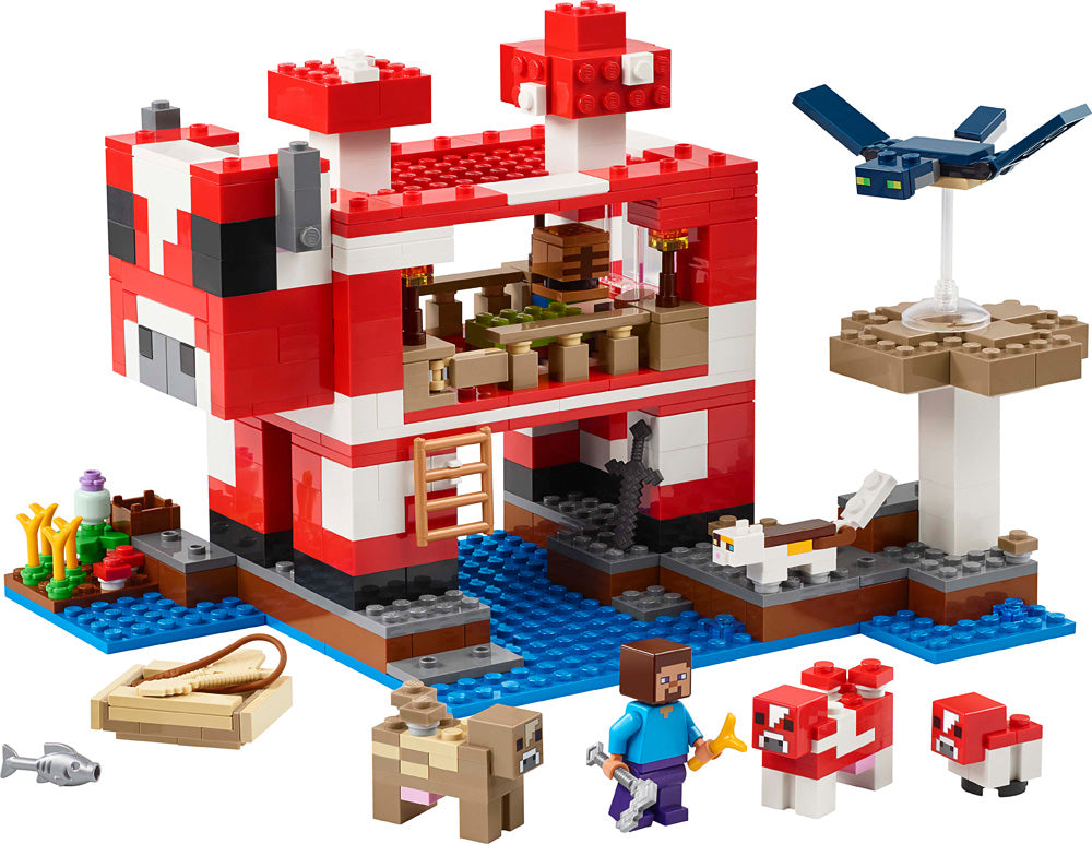 LEGO MINECRAFT The Mooshroom House
