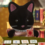 Calico Critters Midnight Cat Family