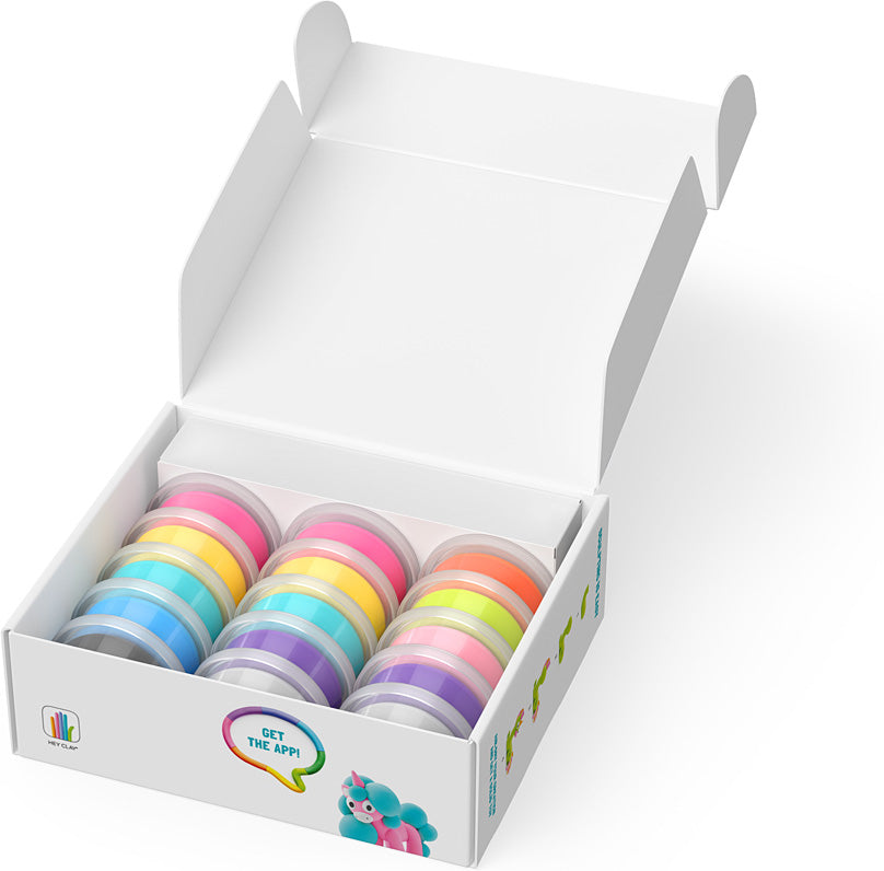 Hey Clay Rainbow Unicorns – Geppetto's Toys
