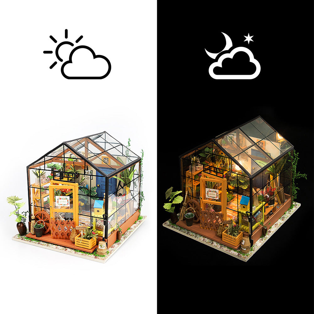 DIY Miniature House: Cathys Flower House